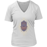 Hamsa Hand T-shirt, Hand Mandala Shirt, Gift of Hand of Fatima, Hand of Fatima Shirt, Hamsa Shirt