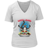 Lucky Lemur T-shirt, Funny Lemur Shirt, Funny Ice Cream T-shirt,