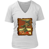 Abstract T-shirt, Leapfrog T-shirt, Children's Game T-shirt, Leapfrog Shirt