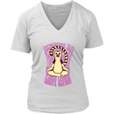 Yoga Lemur T-shirt, Yoga Gift Shirt, Lucky Lemur does Yoga Shirt