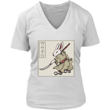 Funny Rabbit T-shirt, Funny Rabbit Gift, Rabbit Samurai T-shirt, Samurai Rabbit Shirt