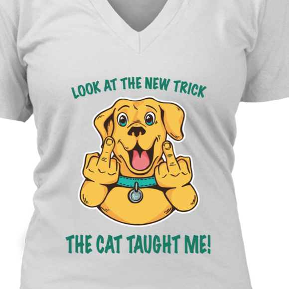 Funny Dog T-shirt, Gift for Dog Lover, Funny Dog Shirt, Stupid Dog Tricks Shirt