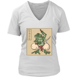 Funny Frog T-shirt, Funny Frog Gift, Frog Samurai T-shirt, Samurai Frog Shirt