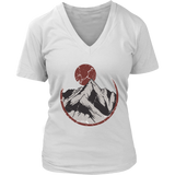 Moonrise Mountain T-shirt, Mountain Gift, Moonrise over Mountain Shirt