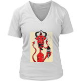 Funny Devil T-shirt, Funny Devil Gift, Funny Devil Shirt, Devil with Ice Cream Cone T-shirt