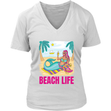 Summer T-shirt, Beach T-shirt, Mermaid T-shirt, Beach Life Shirt