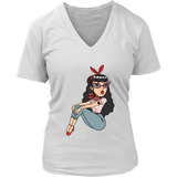 Rockabilly Girl T-shirt, Rockabilly Gift, Rockabilly Girl Shirt, Cute Girl T-shirt, Rockabilly Music Fan Gift