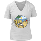 Beach T-shirt, Hermit Crab Shirt, Summertime Gift, Funny Beach Shirt