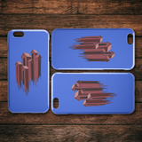 Melting Houses iPhone Case - Blue