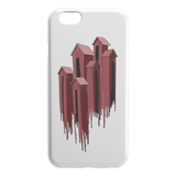 Melting Houses iPhone Case