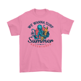 Octopus Surfer T-shirt, Octopus Gift, Surfer Gift, Surfer Shirt, Octopus Shirt, Summer T-shirt