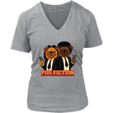 Funny Dog T-shirt, Funny Pug Gift, Pug Fiction Parody Shirt, Funny Pug T-shirt