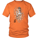 Geisha Girl Shirt, Geisha Skull T-shirt