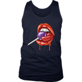 Lollipop T-shirt, Funny Gift T-shirt, Lips Shirt,