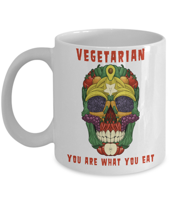 Funny Mug for Vegetarian, Gift for Vegetarian,
