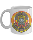 Aztec Skull Mug, Aztec Gift,