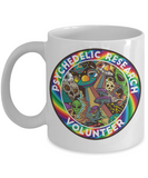 Psychedelic Coffee Mug, Psychedelic Gift, Hippie Coffee Mug