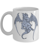 Dragon Mug, Dragon Gift, Smug Dragon Coffee Cup,