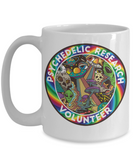 Psychedelic Coffee Mug, Psychedelic Gift, Hippie Coffee Mug