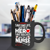 Nurse Coffee Mug, Gift for Nurse, Inspirational Nurse Coffee cup