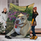 Pitbull Blanket, Gift for Pitbull Lover,