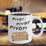 Friends TV Show Fan Mug, Pivot Coffee Cup, Gift for Fans of Friends TV Show, Funny Friends Mug