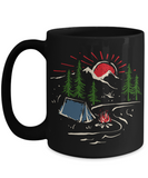 Camping Coffee Mug, Gift for Camper, Camping Mug, Gift for Outdoors, Campfire Coffee Mug