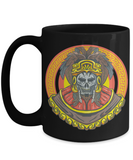 Aztec Skull Mug, Aztec Gift,