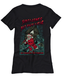 Funny Christmas T-shirt, Zombie Christmas Shirt, Funny Santa T-shirt, Horror Christmas