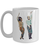 Bride of Frankenstein Coffee Mug, Frankenstein Mug