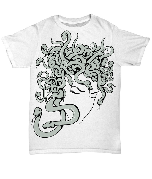 Medusa T-shirt, Medusa Gift, Snake T-shirt, Medusa Snake Shirt, Snake Gift