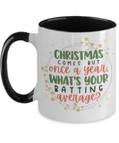 Funny Christmas Mug, Holiday Gift for Friend, Festive Coffee Cup, Christmas Cup