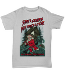 Funny Christmas T-shirt, Zombie Christmas Shirt, Funny Santa T-shirt, Horror Christmas