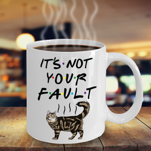 Funny Friends Mug, Smelly Cat Coffee Cup, Humorous Coffee Mug, Friends TV Show Fan Mug