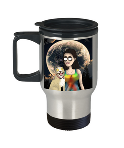 Piper and Honey's Nightmare Travel Mug