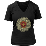 Om Mandala T-shirt, Gift for Meditation, Om Mandala Yoga Shirt, Mandala T-shirt