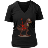 T-Rex Rocks T-shirt, Gift for Musician, Shirt for Guitarist, Dinosaur Rock Star T-shirt