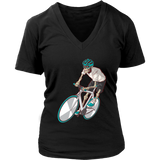 Skeleton Biker Shirt, Gift for Biker, Bike Shirt, Skeleton Bicycle Shirt, Mountain Biking Skeleton