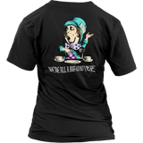 Alice in Wonderland T-shirt, Mad Hatter T-shirt, Alice in Wonderland Gift, Funny Alice in Wonderland T-shirt