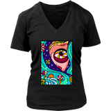 Psychedelic T-shirt, Gift for Hippie, Psychedelic Girl Shirt, Psychedelic Gift, Abstract T-shirt