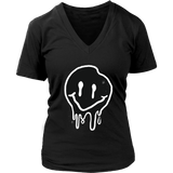 Funny T-shirt, Melting Smiley Face Shirt, Smiley Face Gift, Funny Smiley Face Shirt