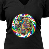 Psychedelic T-shirt, Gift for Hippie, Psychedelic Volunteer Shirt