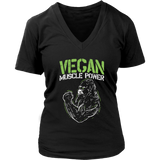 Gift for Vegan, Vegan T-shirt, Vegan Muscle Power Shirt, T-shirt for Vegan