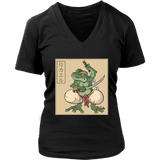 Funny Frog T-shirt, Funny Frog Gift, Frog Samurai T-shirt, Samurai Frog Shirt