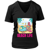 Summer T-shirt, Beach T-shirt, Mermaid T-shirt, Beach Life Shirt