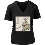 Funny Rabbit T-shirt, Funny Rabbit Gift, Rabbit Samurai T-shirt, Samurai Rabbit Shirt