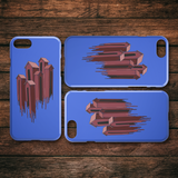 Melting Houses iPhone Case - Blue