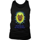 Pit Bull T-shirt, Gift for Pit Bull Lover, All Pit Bulls Go To Heaven Shirt, Shirt for Pit Bull Owner