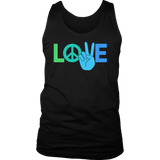 Peace and Love T-shirt, Gift for Hippie, Love Shirt, Gift of Love, Psychedelic Shirt