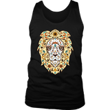 Sugar Skull Lion T-shirt, Lion Gift, Gift for Lion Lover, Lion Sugar Skull Shirt